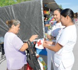 Continúan campaña de boteo para apoyo a la Cruz Roja