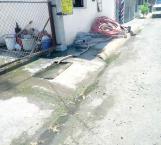 Abandona Comapa mangueras y cosas de limpieza en El Anhelo
