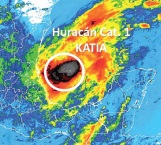 Descartan riesgos por huracán katia