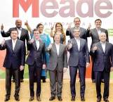 Beltrones y Osorio con Meade