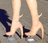Instagramers crearon botas de ‘piel humana’