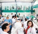 Continúan 395 víctimas del sismo en hospitales