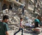 Paran 4 días, 11 horas diarias bombardeos en Alepo