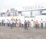 Boicot a instalación de Pemex en Madero