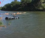 Frustran agentes ingreso a Texas de droga por río