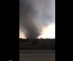 Captan tornado en límites de Puebla y Querétaro