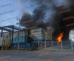 Se incendia maquiladora COPANORO en Reynosa