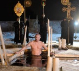 Putin celebra la Epifanía