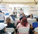Llevan corredor de salud a las diversas colonias de Reynosa