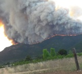 Alerta en NL por incendio en Coahuila