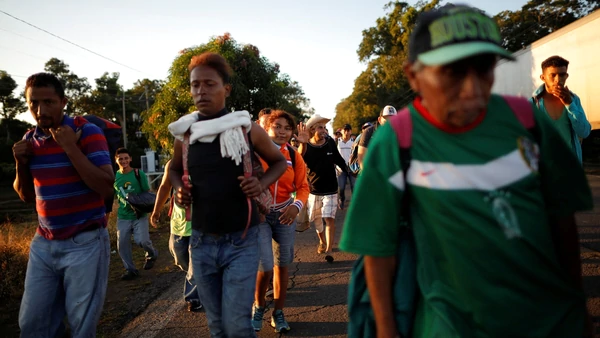Parte segunda caravana de Honduras y tiene como meta llegar a Reynosa, dice embajador