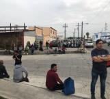 Manifestantes impiden acceso a personal de Agroquímicos, en Matamoros