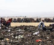 Accidente de avión en Etiopía, en imágenes
