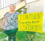 En huelga de hambre madre de una alumna