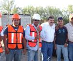 Da alcalde banderazo de drenaje pluvial en la colonia Benito Juárez