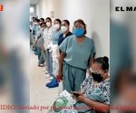 Esperan enfermeras hasta 3 horas para ingresar a laborar al área Covid