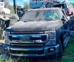 FGR destruye 20 vehículos con blindaje artesanal