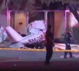 Avioneta aterriza en vecindario: 3 muertos