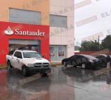 Frustran clientes secuestro exprés en sucursal bancaria de Reynosa