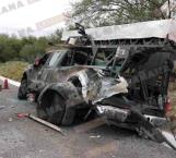 Se impacta automovilista contra camión del Ejército