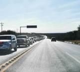 Retorno de paisanos saturan carreteras federales