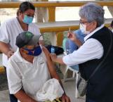 Reciben vacuna antiCovid en San Fernando