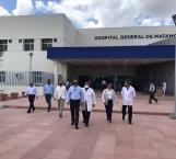 Gobernador supervisa el nuevo Hospital General de Matamoros