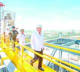 Inaugura Obrador la refinería Dos Bocas