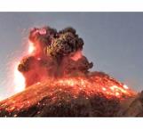 Entra volcán Popocatépetl en erupción