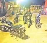 Veladores recuperan motocicleta robada