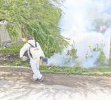Inicia fumigación contra el dengue