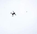 Utilizan drones en situación de riesgo