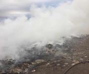 PC lucha contra incendio en Las Calabazas